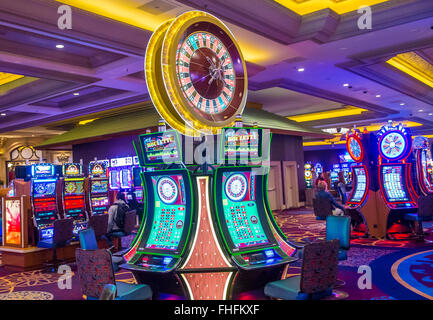 L'interno di Mandalay Bay Resort di Las Vegas. Foto Stock