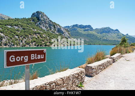 Mallorca, Maiorca, isole Baleari, Spagna, Europa: il Gorg Blau, un serbatoio di acqua piovana per alimentare la città di Palma de Mallorca Foto Stock