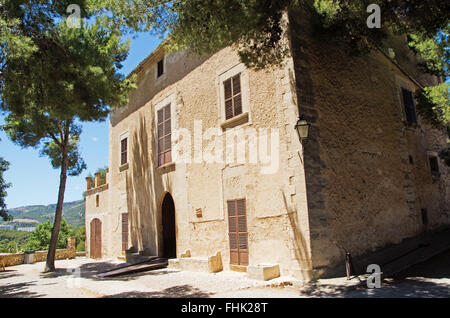 Maiorca, isole Baleari, Spagna, Europa: Finca Son Boter del Pilar e Joan Miró Foundation, il museo dedicato al lavoro di Joan Miró Foto Stock