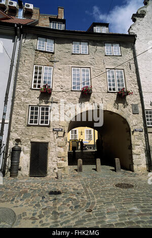 Lettonia, riga, cancello svedese Foto Stock