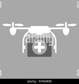 Medico Icona Drone Foto Stock