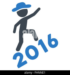 Arrampicata agente icona 2016 Foto Stock