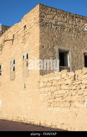 Tradizionale casa araba in Salalah, Governatorato Dhofar in Oman. Foto Stock