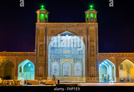 La Moschea Vakil, una moschea di Shiraz, Iran meridionale. Foto Stock