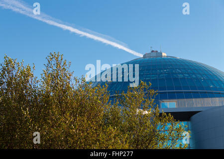 Perlan a Reykjavik, Islanda Foto Stock