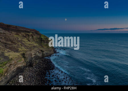 Cliff in Islanda Foto Stock