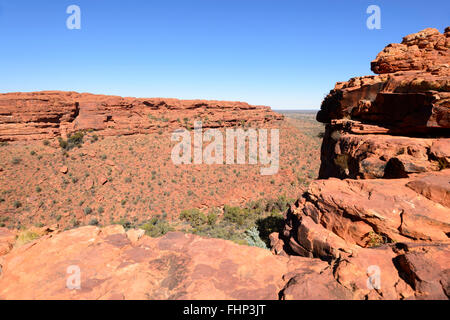 King Canyon, il Territorio del Nord, l'Australia Foto Stock