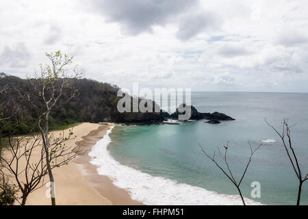 Sancho spiaggia di Fernando de Noronha Island Foto Stock