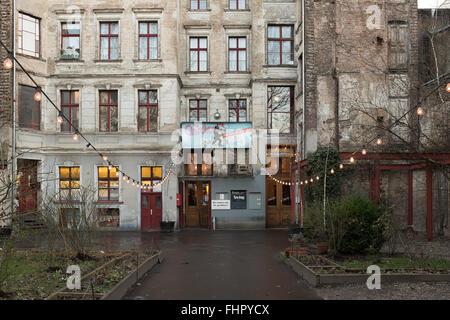 Berlino, 24 febbraio: La Clarchens Ballhaus, Auguststrasse Berlin Mitte il 28 gennaio 2016. Foto Stock