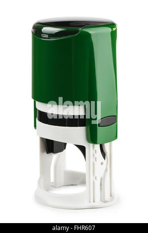 Gomma automatico strumento Timbro isolato su sfondo bianco Foto Stock