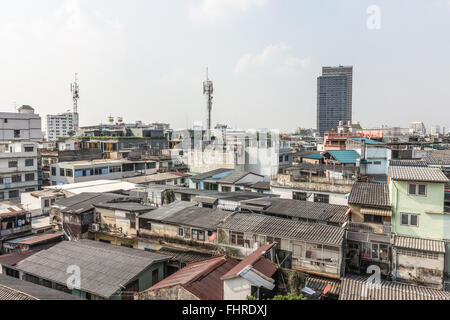 La bella vista della città principali sono la densità del residence e la costruzione Foto Stock