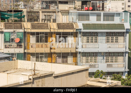 La bella vista della città principali sono la densità del residence e la costruzione Foto Stock