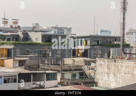 La bella vista della città principali sono la densità del residence e la costruzione Foto Stock