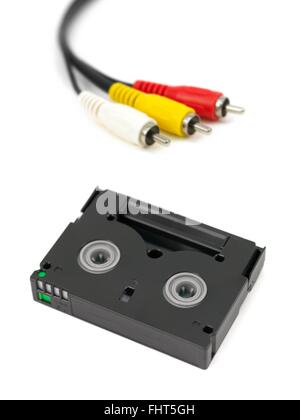 Cassette Mini DV Foto Stock