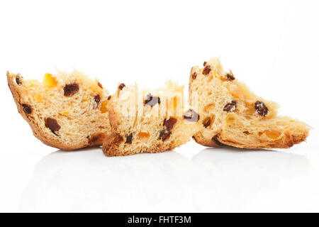 Torta di frutta in pezzi. Foto Stock