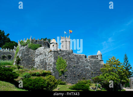 Baiona, Pontevedra, Galizia, Spagna Foto Stock