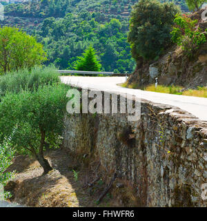 Muro di sostegno Foto Stock