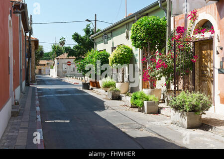 Strada di Tel Aviv Foto Stock