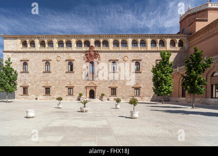 Palazzo Arcivescovile, Alcalá de Henares a Madrid, Spagna. Foto Stock