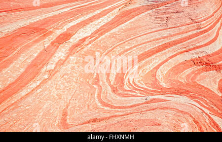 Formazione di roccia nella Valle del Fuoco sfondo naturale, Nevada, STATI UNITI D'AMERICA Foto Stock