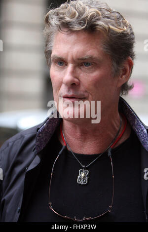 David Hasselhoff, Londra (credito immagine © Jack Ludlam) Foto Stock