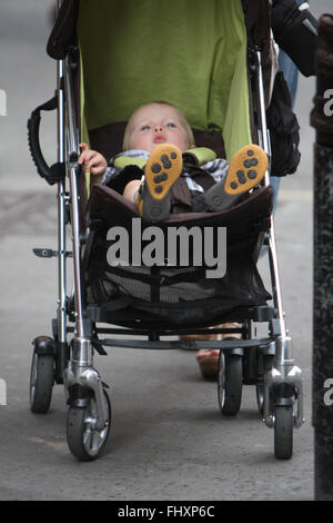 Jill Halfpenny, Covent Garden di Londra (immagine di credito © Jack Ludlam) Foto Stock