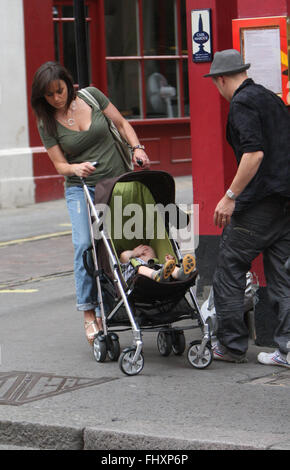 Jill Halfpenny, Covent Garden di Londra (immagine di credito © Jack Ludlam) Foto Stock