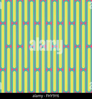 Sfondo astratto con figure geometriche e colorati di traliccio ornamento. vector seamless pattern design. semplice carta da parati decorativa. fash Illustrazione Vettoriale