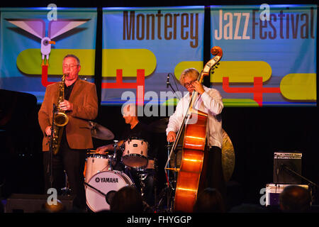 CHRIS BERNHARDT riproduce la base per un amore supremo al MONTEREY JAZZ FESTIVAL Foto Stock