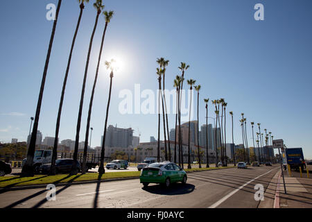 Nord Harbor Drive, San Diego California USA Foto Stock