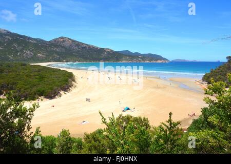 Norman Bay beach in Wilsons Promontory National Park Foto Stock