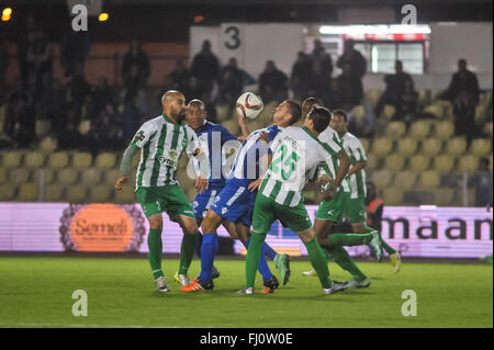 Aris FC Limassol v FC Anorthosis Famagusta 0-0,27/02/2016 Foto Stock