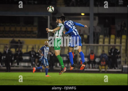 Aris FC Limassol v FC Anorthosis Famagusta 0-0,27/02/2016 Foto Stock
