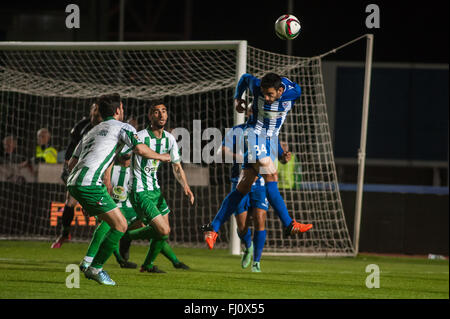 Aris FC Limassol v FC Anorthosis Famagusta 0-0,27/02/2016 Foto Stock