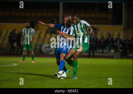 Aris FC Limassol v FC Anorthosis Famagusta 0-0,27/02/2016 Foto Stock