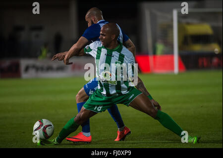 Aris FC Limassol v FC Anorthosis Famagusta 0-0,27/02/2016 Foto Stock