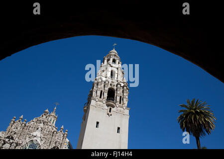 Museo dell'uomo, il Balboa Park, San Diego, California, Stati Uniti d'America Foto Stock