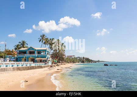 La spiaggia di Duong Dong town nel popolare Phu Quoc island in Vietnam del sud Foto Stock