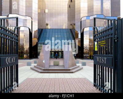 Il Quay West edificio per uffici, Trafford, Manchester Foto Stock