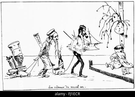 La caricatura di Georges Ferdinand Bigot (1860-1927) Foto Stock