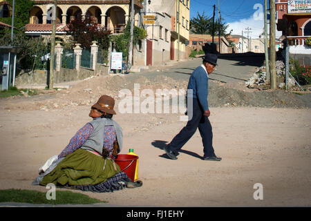 Bolivia streetphotography e paesaggi Foto Stock