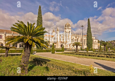 Il Monastero di Geronimo Lisbona Portogallo Foto Stock