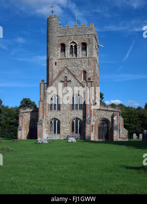 Grande Tey, Essex, Inghilterra, St Barnabus Chiesa, Foto Stock