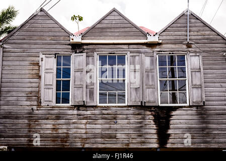 Dettagli architettonici, St. John's, Antigua Foto Stock