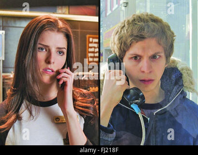 SCOTT PILGRIM vs IL MONDO 2010 Universal Pictures film con Anna Kendrick e Michael Cera Foto Stock