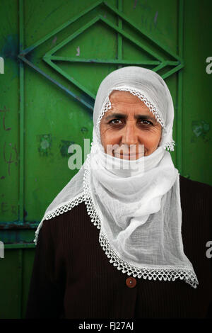 Donna curda a Diyarbakir, Turchia orientale Foto Stock