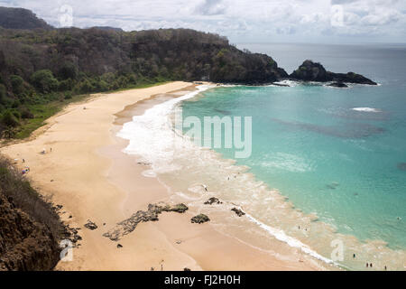 Sancho spiaggia di Fernando de Noronha Island Foto Stock