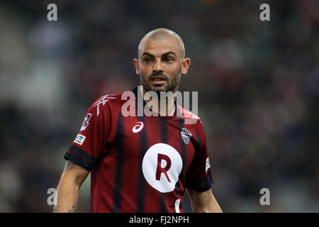 Hyogo, Giappone. Il 27 febbraio, 2016. Leandro (Vissel) calcio /Soccer : 2016 J1 League 1 stadio match tra Vissel Kobe 0-2 Ventforet Kofu a Noevir Stadium Kobe in Hyogo, Giappone . © AFLO/Alamy Live News Foto Stock