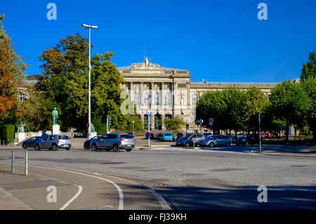Palais Universitaire, Università di Strasburgo Alsace Francia Foto Stock
