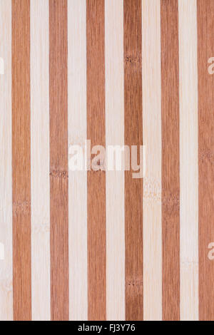 Spogliato di bamboo naturale Sfondo di legno Tagliere Kitchenware Foto Stock